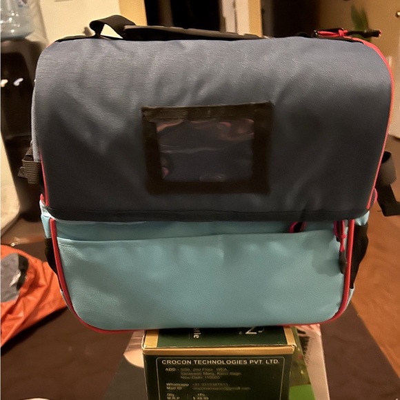 MIER 2 CompartmentUnisex👫Insulated LeakproofCoolerLunchBag Tote w ShoulderStrap - Picture 9 of 10